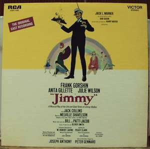 JIMMY OST LP OOP late 60s Frank Gorshin Broadway cast  