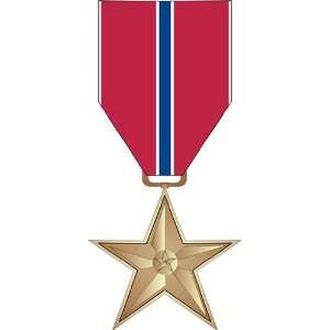  United States Army Bronze Star Medal Decal Sticker 3.8 