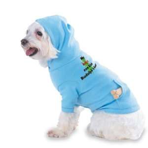 My Budgie Can Kick Rudolphs Butt Hooded (Hoody) T Shirt with pocket 