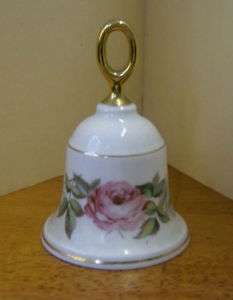 English Bone china Royal Worcester bell Danbury Mint  