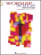Worship Solos Alto Saxophone Christian Sheet Music & CD  