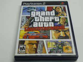 Grand Theft Auto Liberty City Stories PS2 Game Complete Black GTA 