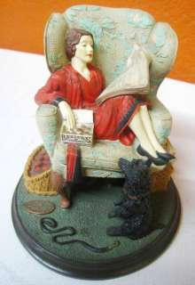 Norman Rockwell Collectible Figurine Sitting Pretty BD  