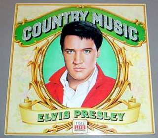 ELVIS PRESLEY LP   COUNTRY MUSIC Time Life (1974)  