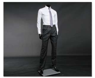 JEJE Check Dark Gray Mens Dress Pants Size US 34W  