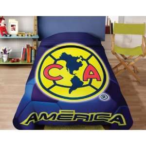  Soccer Club America Fleece Blanket Twin Full