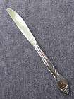 Oneida Stainless Montclair Dinner Knife Floral Tip Discontinued 1993