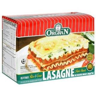 Orgran Pasta Rice And Corn Lasagna Mini Sheets, 7 Ounce (Pack of 2)