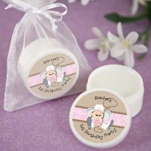   Cowgirl   Lip Balm Personalized Birthday Party Favors: Toys & Games
