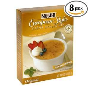 Nestle Euro Style Creme Brule Mix, 4.55 Ounce Units (Pack of 8 