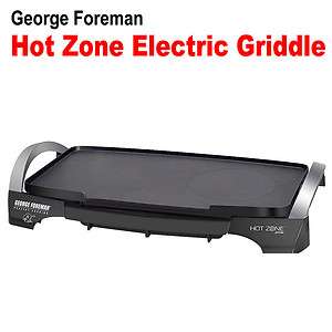   Foreman GR0215G Hot Zone Electric Nonstick Countertop Griddle  
