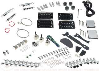 Solo DIY SG Style Double Neck Electric Guitar Kit