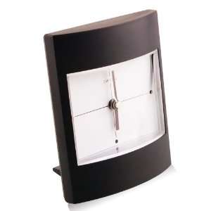    Minimalist style black style mini desktop alarm clock Electronics