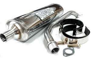MRP GY6 RACING OVAL EXHAUST TYPE 2 150cc Air Diamo Scooter N MP 02063 
