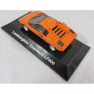  Lamborghini Super Car Vol.2, 1/64 Diecast Orange Countach 