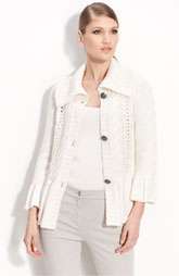 St. John Yellow Label Cable Knit Cardigan Was $695.00 Now $229.00 65 