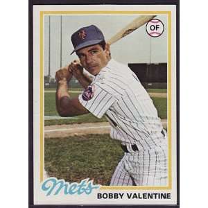  1978 Topps #712 Bobby Valentine [Misc.]