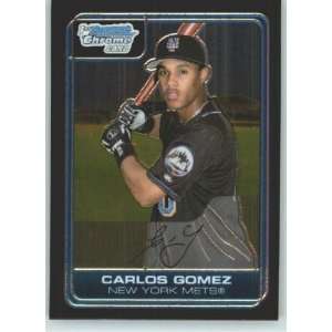  2006 Bowman Chrome Prospects #134 Carlos Gomez   New York 