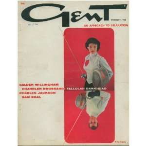  Gent Vintage Mens Magazine February 1958 
