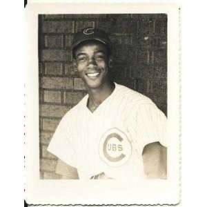 Ernie Banks Early 1960s Chicago Cubs 4x5 Photo ~hof~   MLB Photos