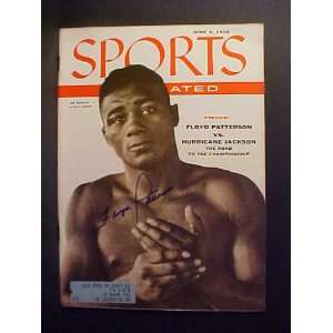Floyd Patterson Autographed June 4, 1956 Sports Illustrated Magazine