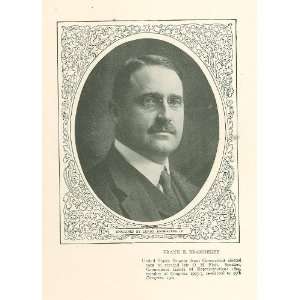  1906 Print Frank B Brandegee Connecticut Senator 