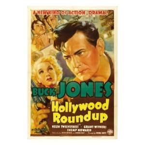  Hollywood Roundup, Helen Twelvetrees, Buck Jones, 1937 