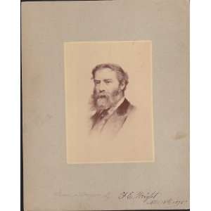 Print of James Russell Lowell Part of the Six American Poets Series by 