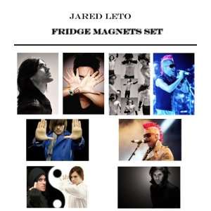 Set of 8 JARED LETO 30 SECONDS TO MARS Fridge Magnets   Sexy Hunks 00Y