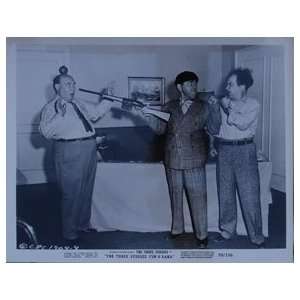 Moe Howard, Larry Fine, & Joe Besser 1959 Original Three Stooges Movie 