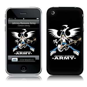   iPhone 2G 3G 3GS  Johnny Ramone Army  Cartoon Johnny Skin Electronics