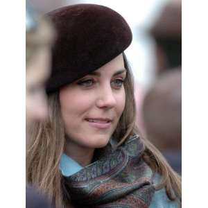 Kate Middleton in the Royal box at Cheltenham racecourse Photographic 