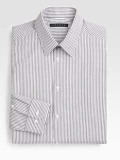 Theory   Dover Point Striped Dress Shirt