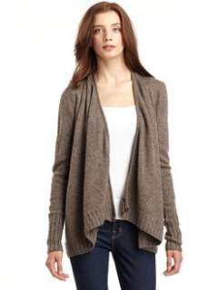 Design History   Donegal Snap Front Cardigan/Brown