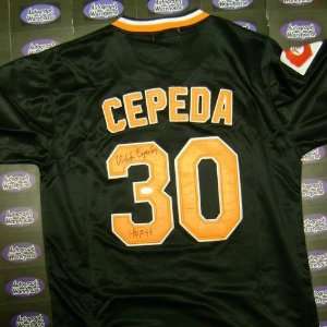 Orlando Cepeda Autographed/Hand Signed Baseball Jersey (San Francisco 