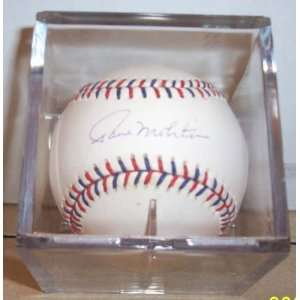 Paul Molitor Autographed MLB Baseball Brewers Twins HOF 3000 Hits