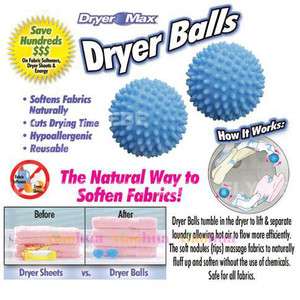  Ball Perfect Keeping Laundry Soft Fresh WASHING DRYING FABRIC SOFTENER