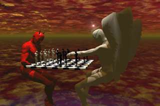 ML Walker Chaos & Order Chess Print Good vs Evil NR  