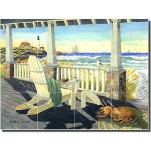 Morning Coffee at the Beach House by Robin Wethe Altman 