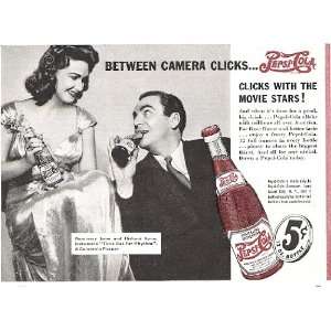   1941 Advertisement with Rosemary Lane and Richard Lane Movie Stars