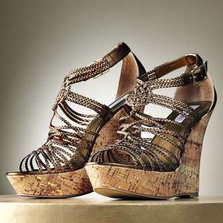 Jennifer Lopez Platform Wedge Sandals