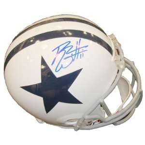 Roy Williams Autographed Helmet   Full Size   Autographed NFL Helmets