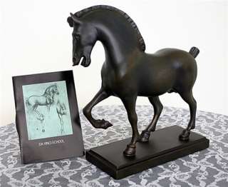 LEONARDO DA VINCI Horse Statue Figurine Sculpture art  