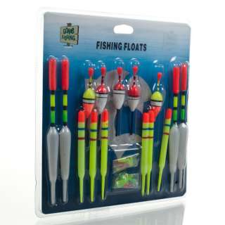 Gone Fishing™ 15 piece Fishing Floats   Assorted Sized   Rubber 