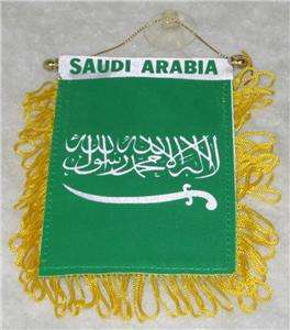 SAUDI ARABIA Mecca Riyadh Jeddah Makkah Medina Flag  