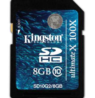   Ultimate X Genuine 8GB 8G SD SDHC Class 10 SD HC Memory Flash Card