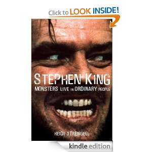 Stephen King Monsters Live in Ordinary People Heidi Strengell 