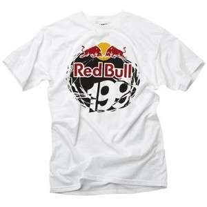 Fox Racing Red Bull Travis Pastrana P 199 Tee T Shirt White Small SM 