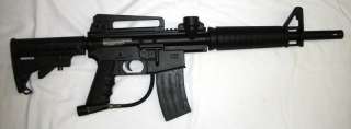   Tactical Silver Black paintball gun semi automatic sniper marker used