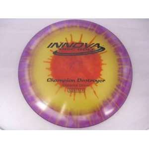  Innova Champion Destroyer Disc Golf Driver 175g Fly Dye 